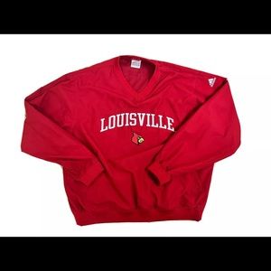 Vintage Adidas University of Louisville Crewneck Pullover (L)
